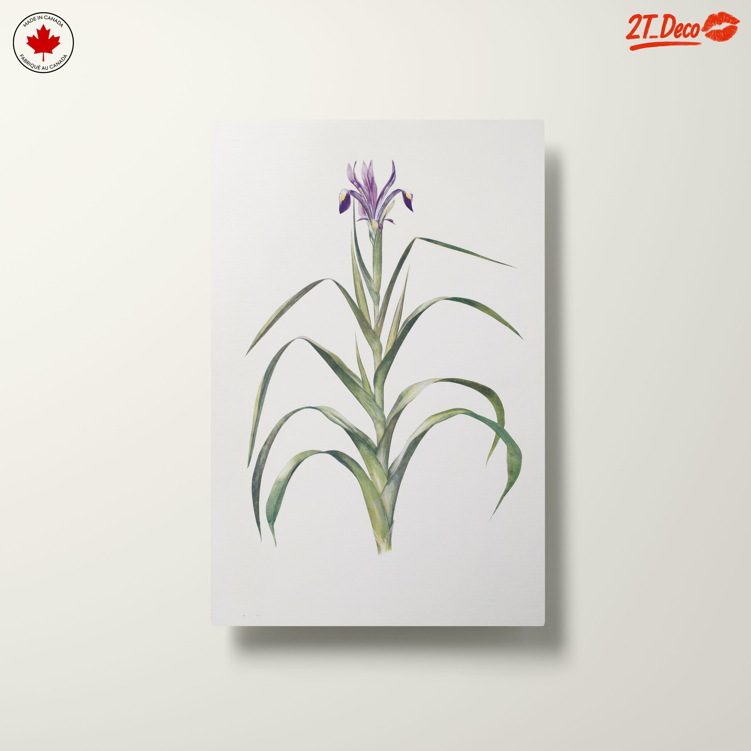 Elegant Iris Botanical Art for Home Decor - Image 10
