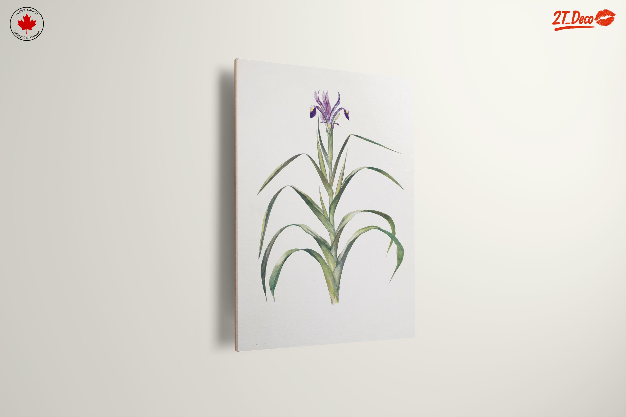 Elegant Iris Botanical Art for Home Decor - Image 13