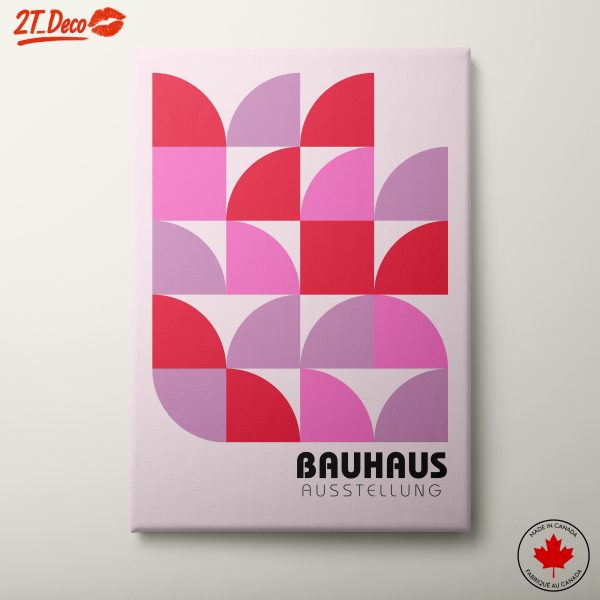 Colorful Bauhaus Geometric Design