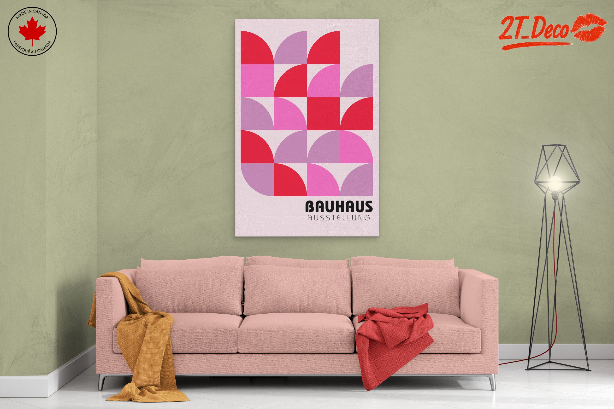 Colorful Bauhaus Geometric Design - Image 2
