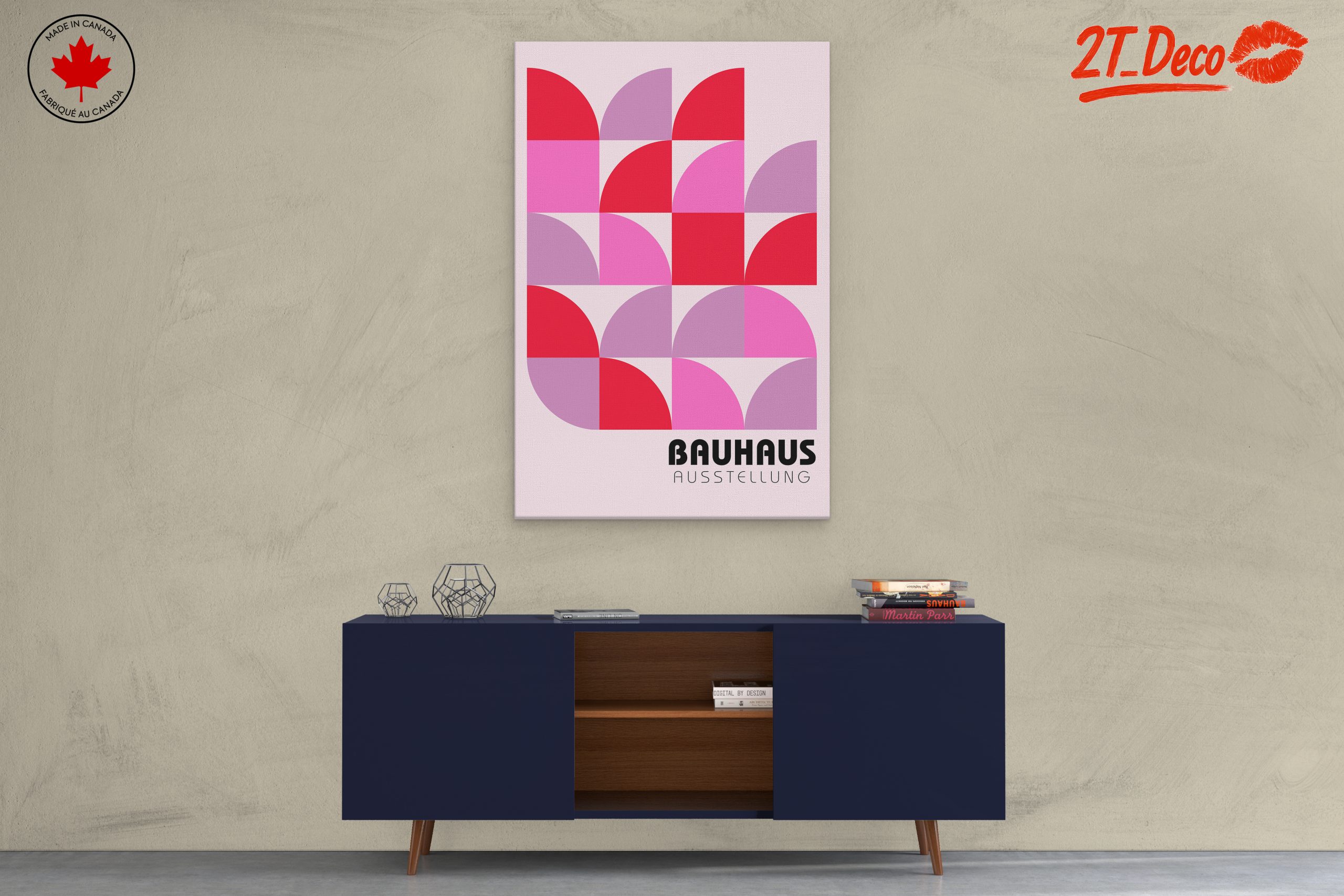 Colorful Bauhaus Geometric Design - Image 3