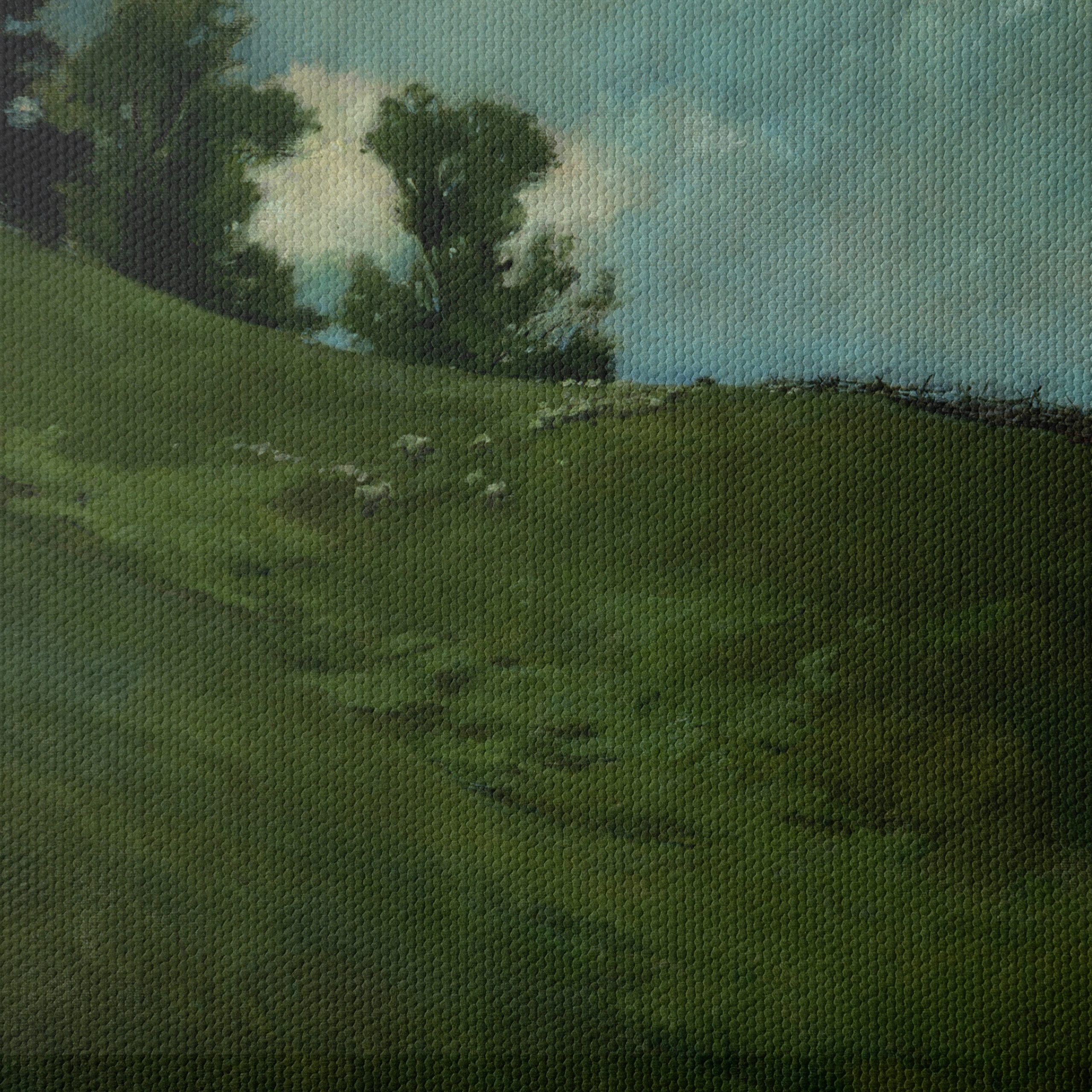 Serene Rolling Hills Landscape Art - Image 4