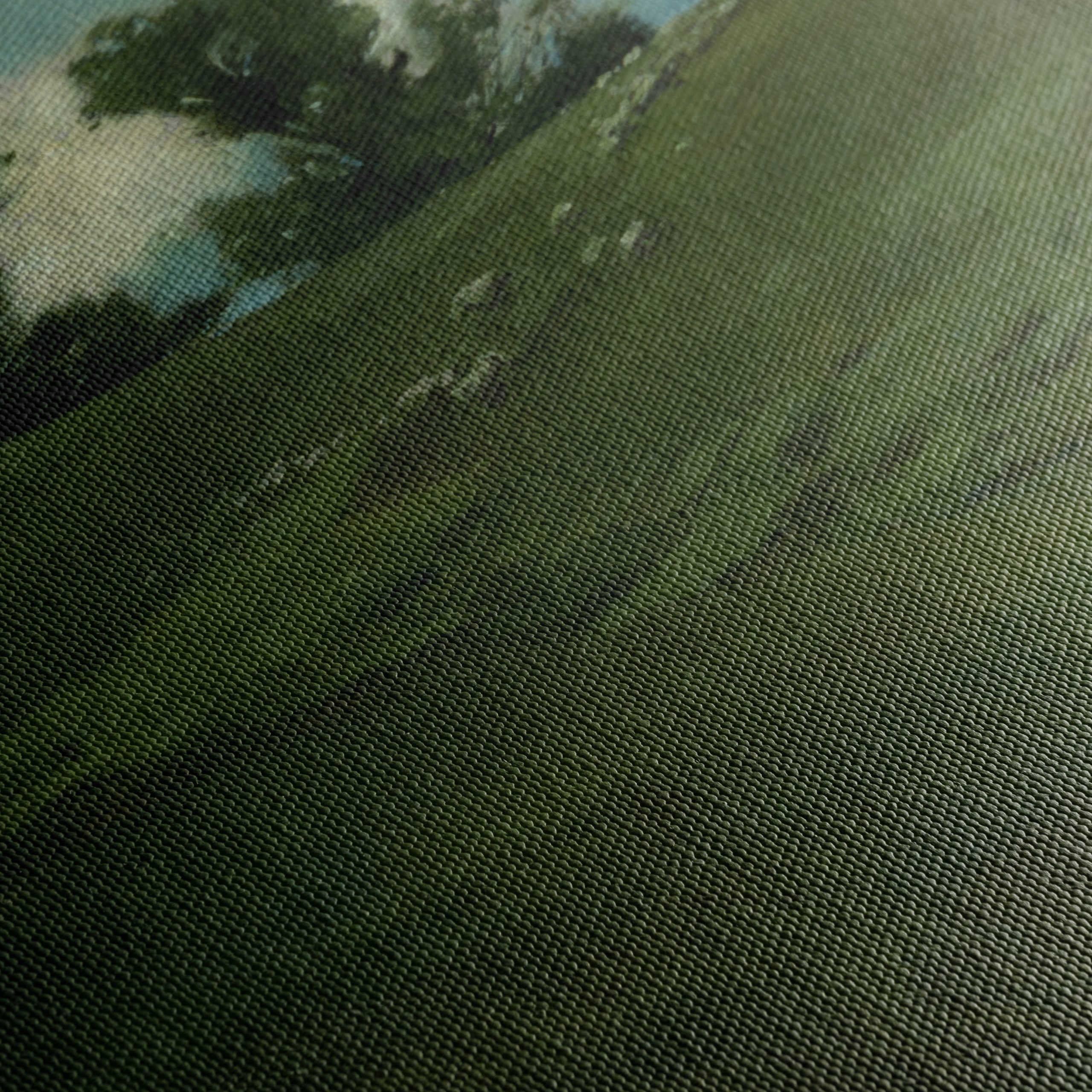 Serene Rolling Hills Landscape Art - Image 5