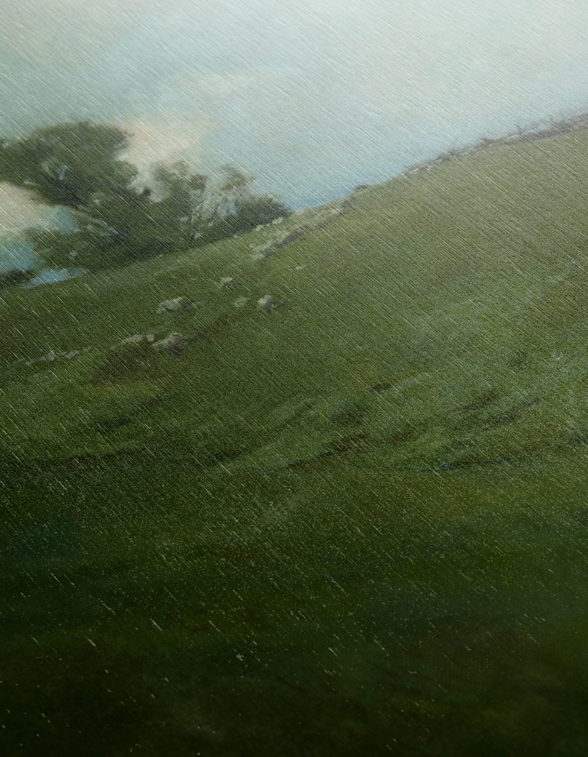 Serene Rolling Hills Landscape Art - Image 12