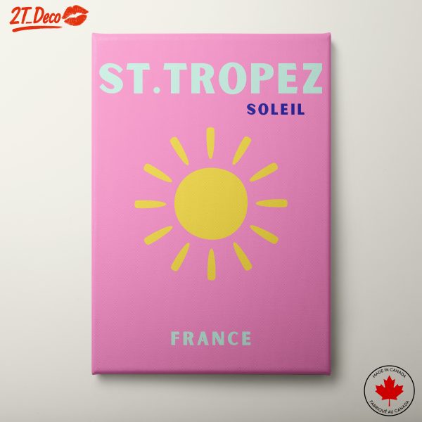 St. Tropez Soleil Art Print