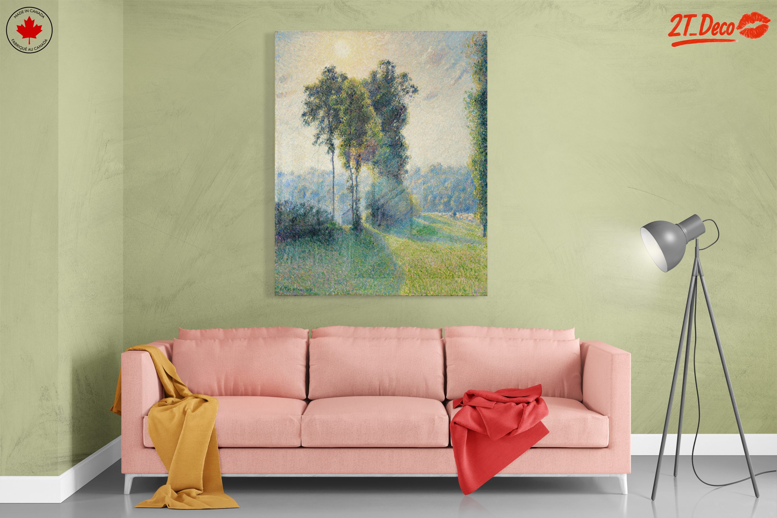 Serene Nature Landscape Art - Image 7