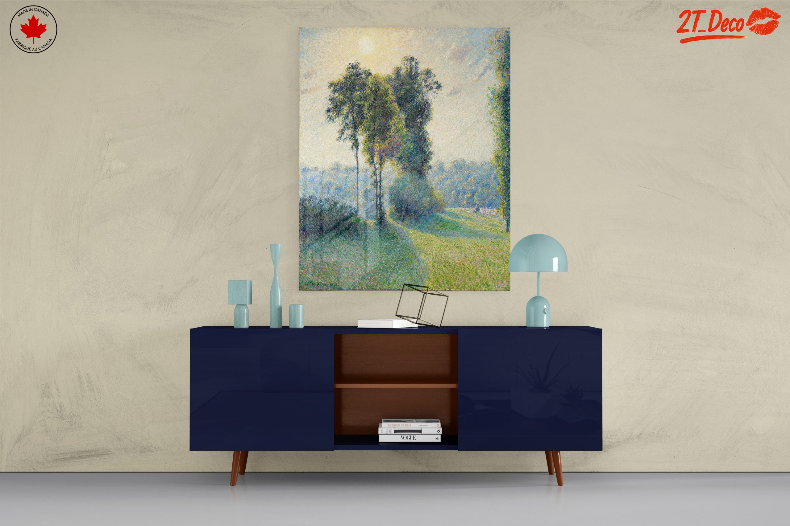 Serene Nature Landscape Art - Image 8