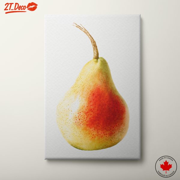 Abstract Pear Artwork for Modern Kitchens