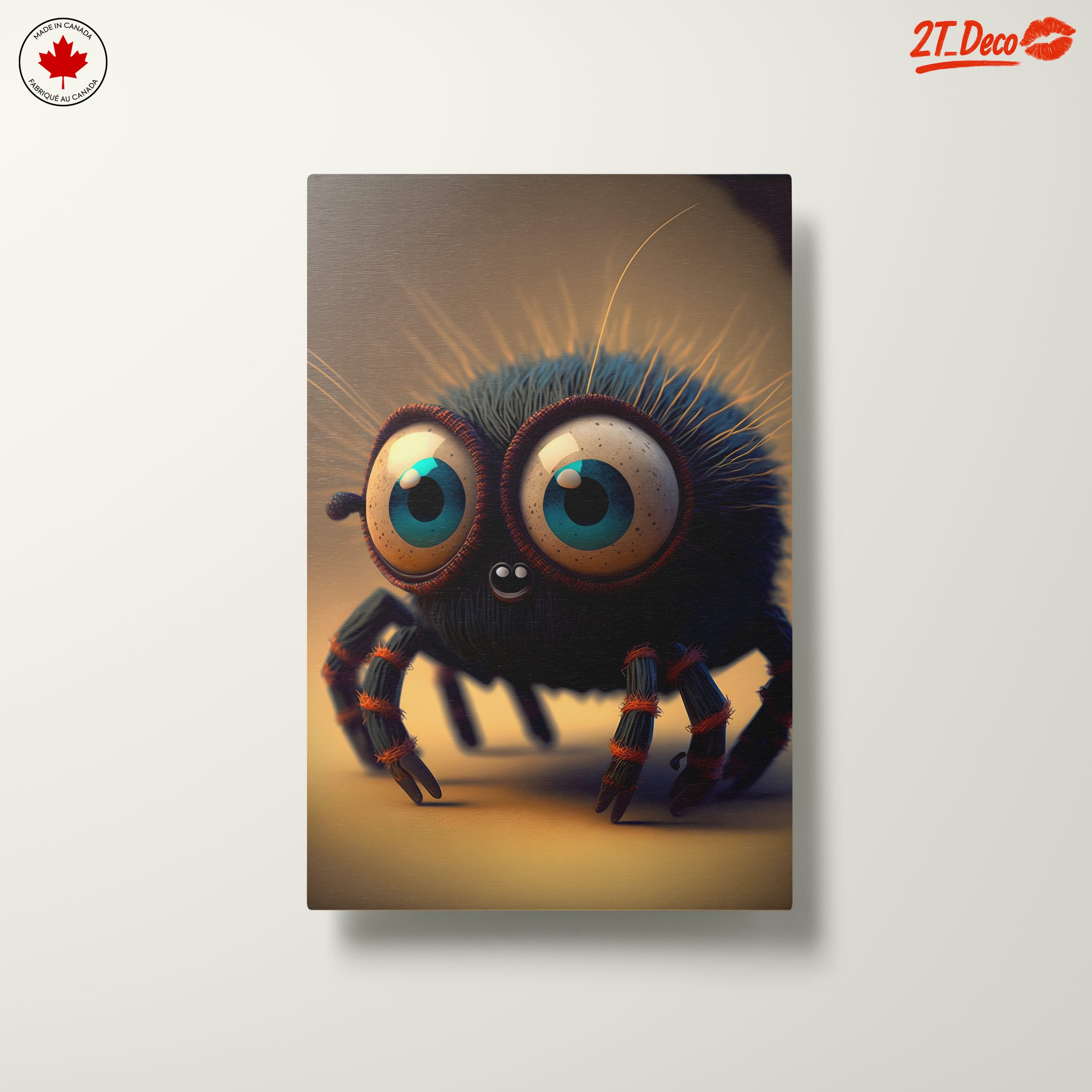 Adorable Spider Character Art for Playful Decor - Image 10