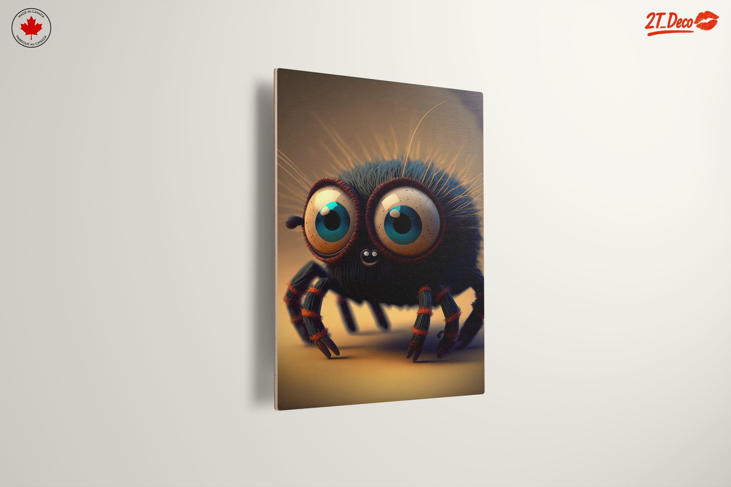 Adorable Spider Character Art for Playful Decor - Image 13