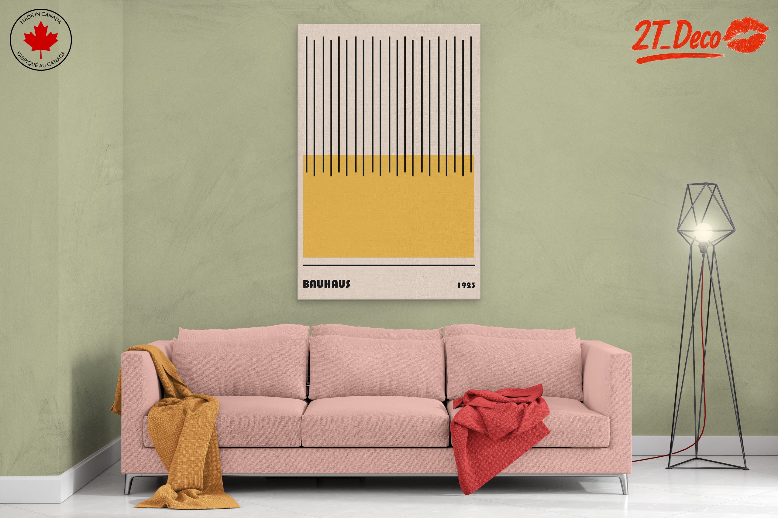 Bauhaus Geometric Art Poster 1923 - Image 2