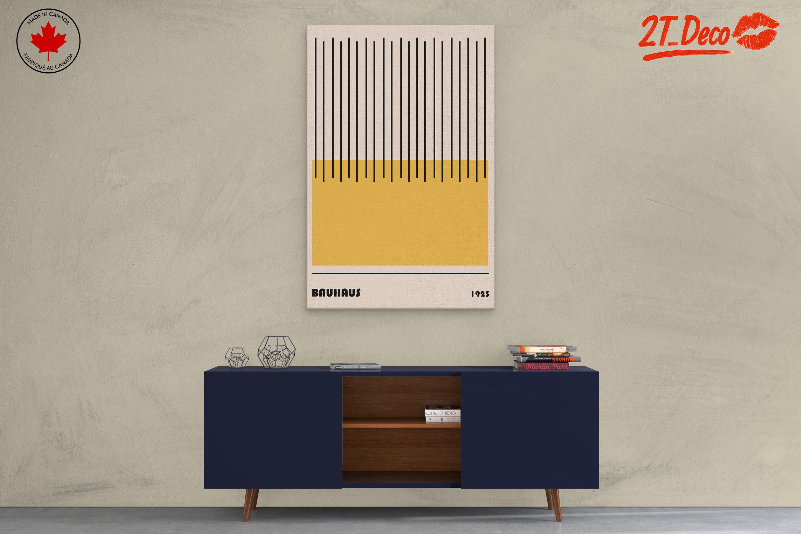 Bauhaus Geometric Art Poster 1923 - Image 3