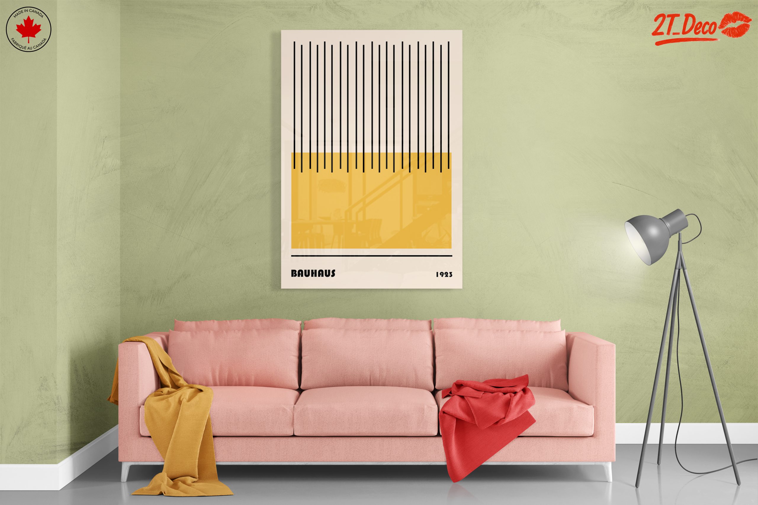 Bauhaus Geometric Art Poster 1923 - Image 7