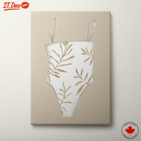 Stylish Botanical Swimwear Art