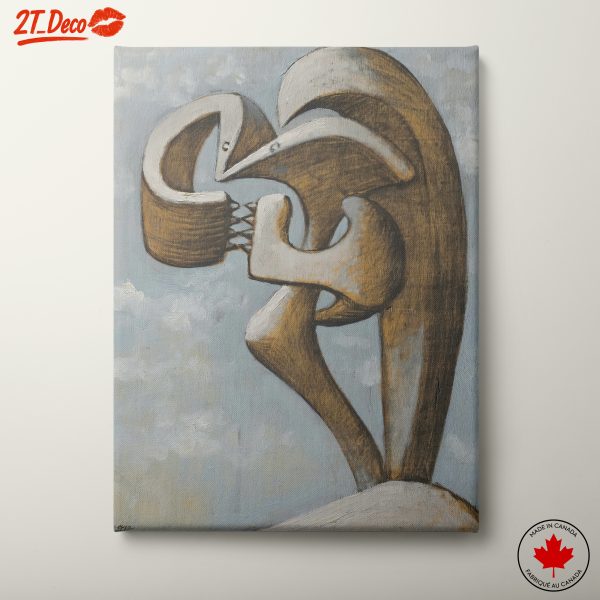 Abstract Human Forms in Unique Style