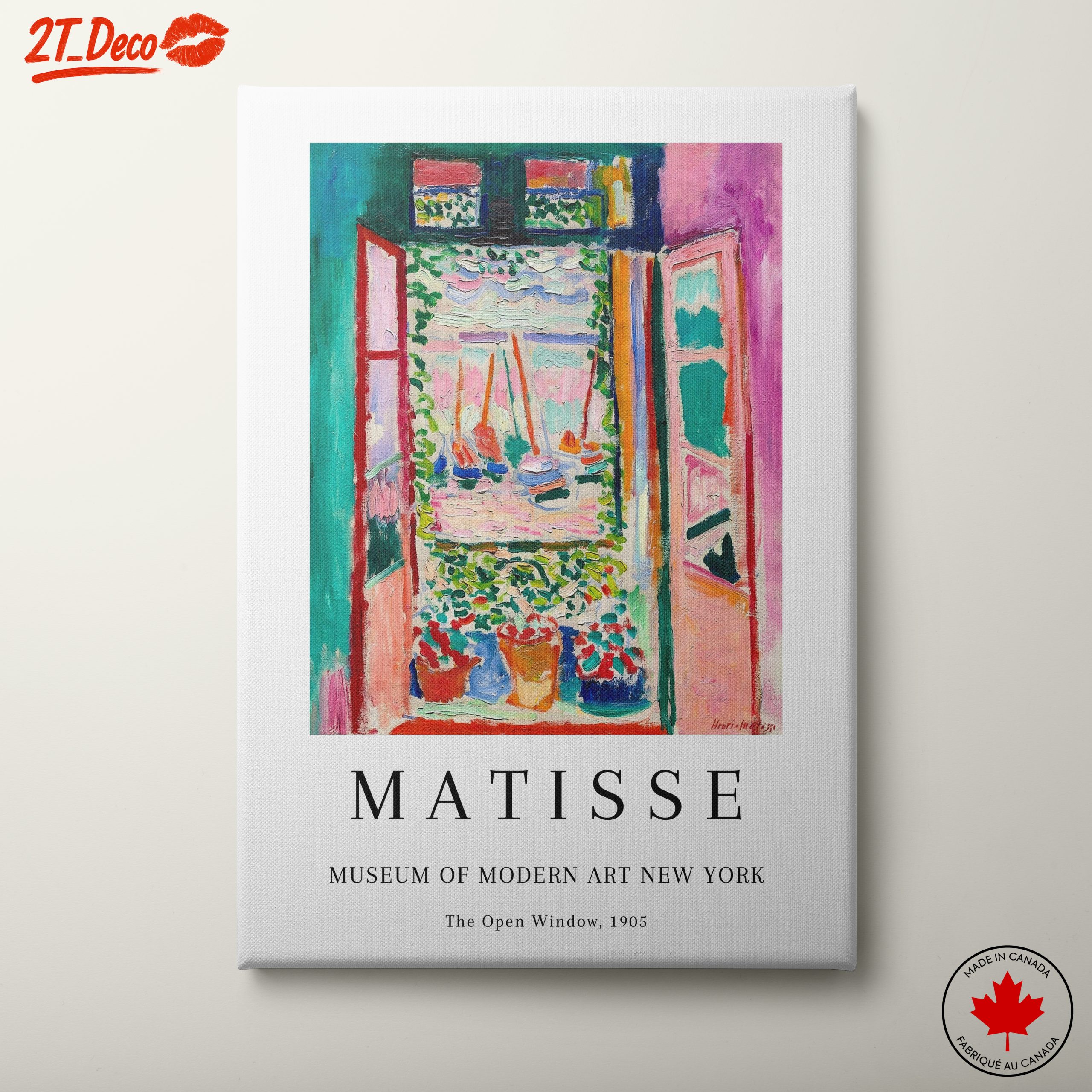 The Open Window by Matisse
