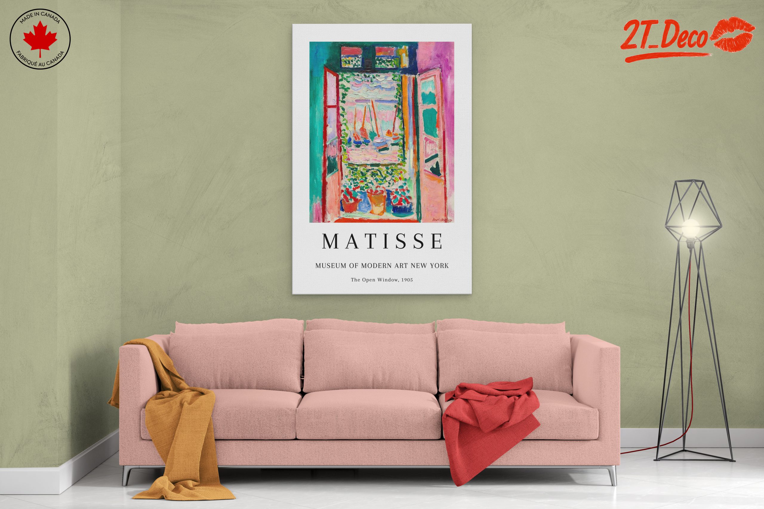 The Open Window by Matisse - Image 2