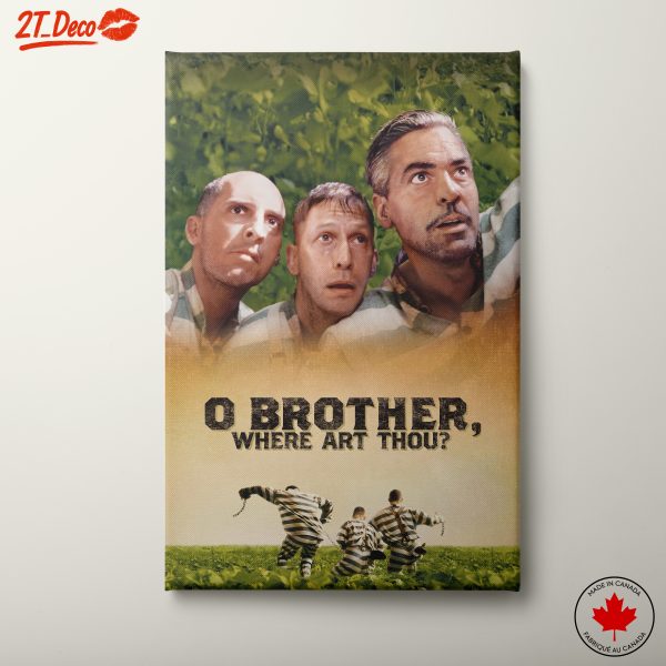 O Brother Where Art Thou Movie Poster Art