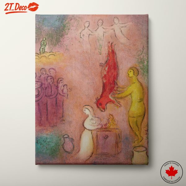 Abstract Cultural Scene with Vibrant Elements
