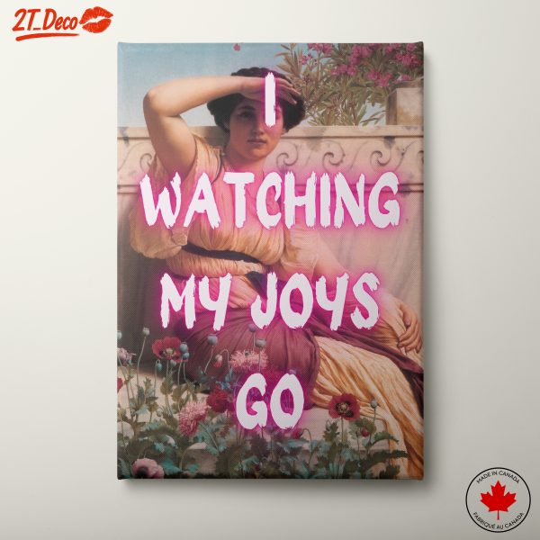 I Watching My Joys Go Contemporary Pop Art