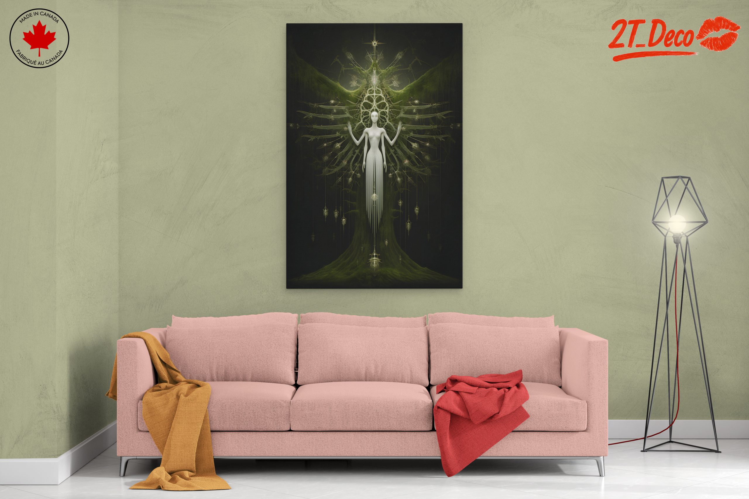 Ethereal Modern Spiritual Art Piece - Image 2