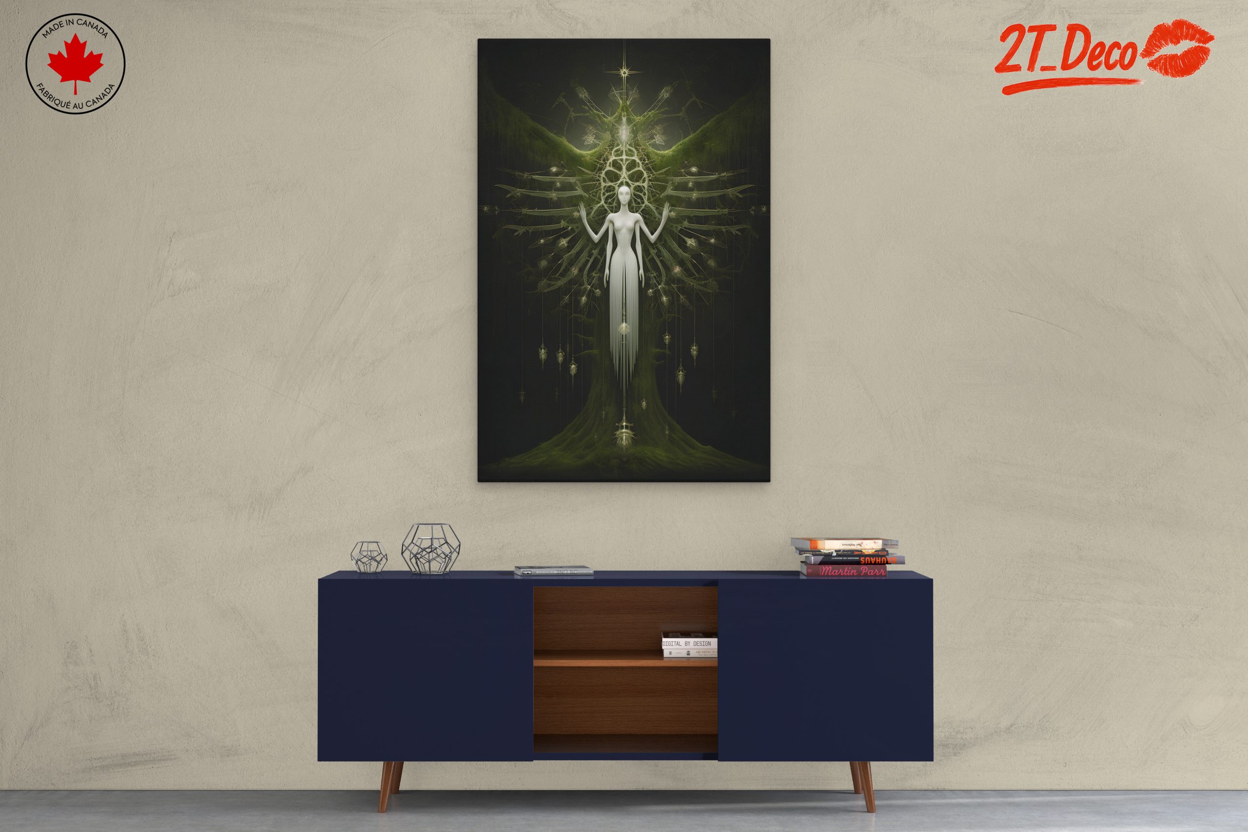 Ethereal Modern Spiritual Art Piece - Image 3