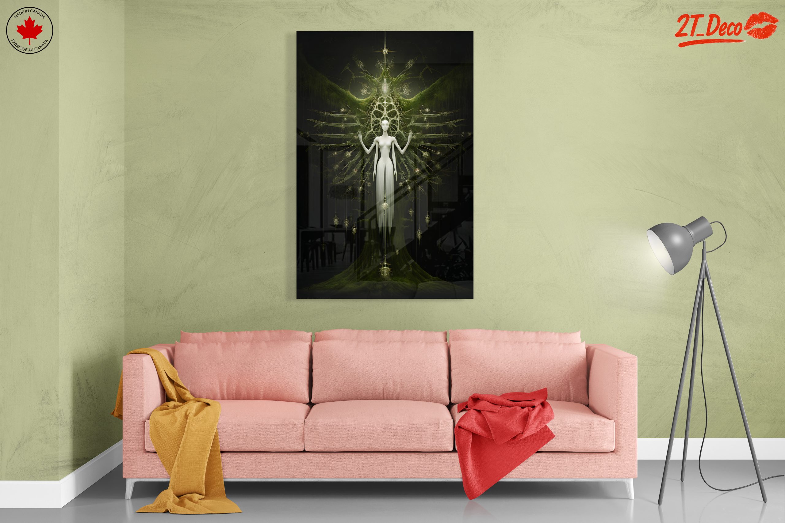 Ethereal Modern Spiritual Art Piece - Image 7