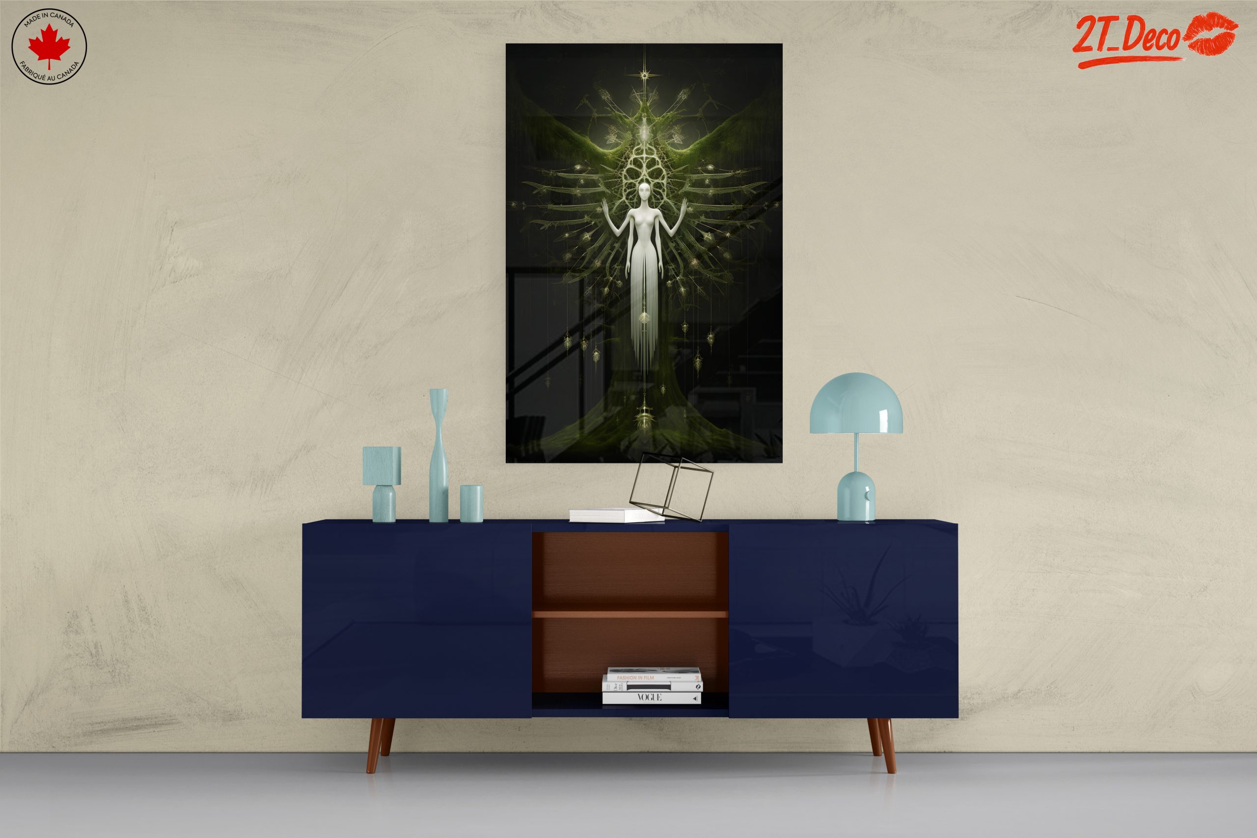 Ethereal Modern Spiritual Art Piece - Image 8