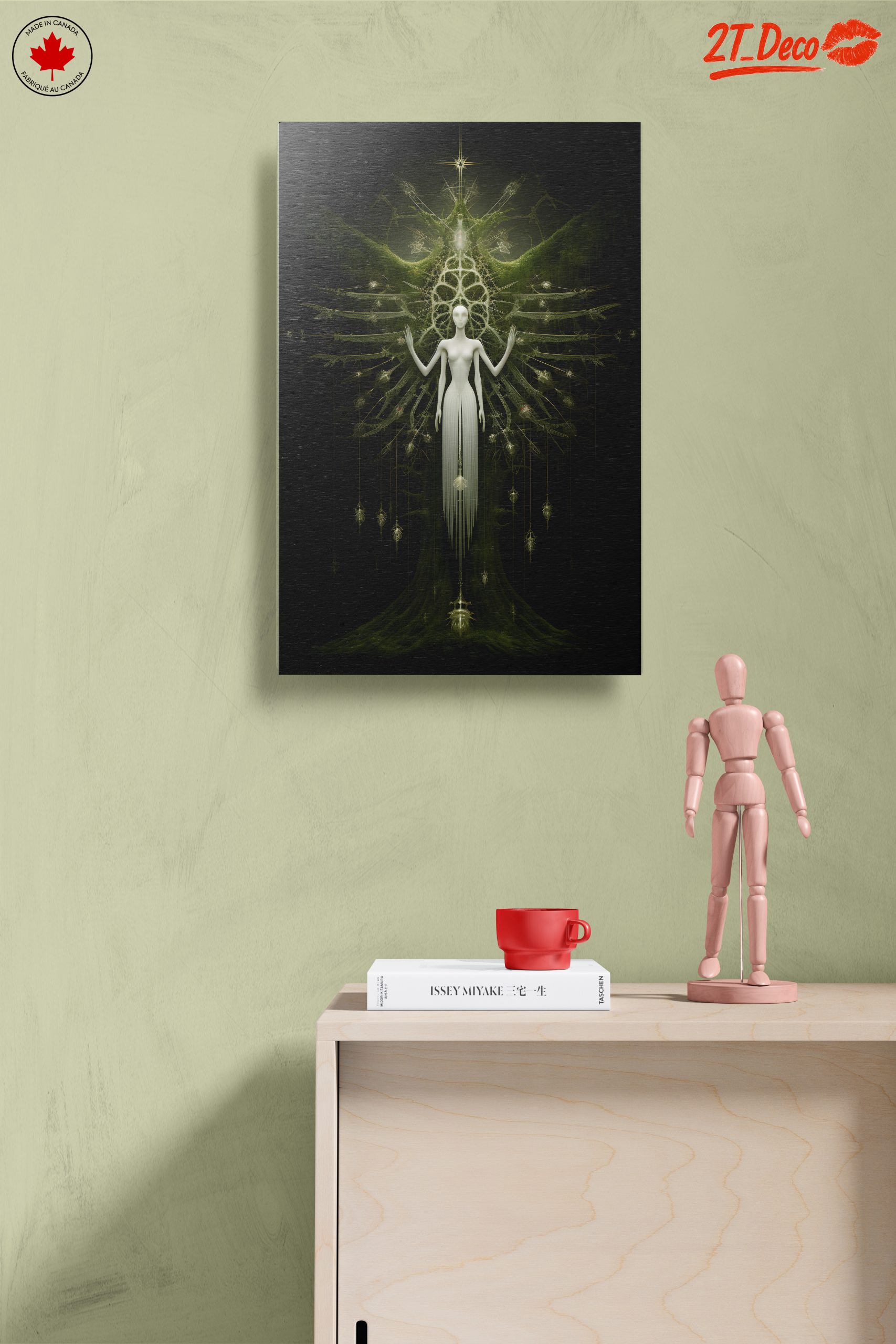 Ethereal Modern Spiritual Art Piece - Image 14