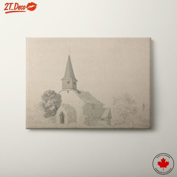 Charming Church Surrounded by Nature