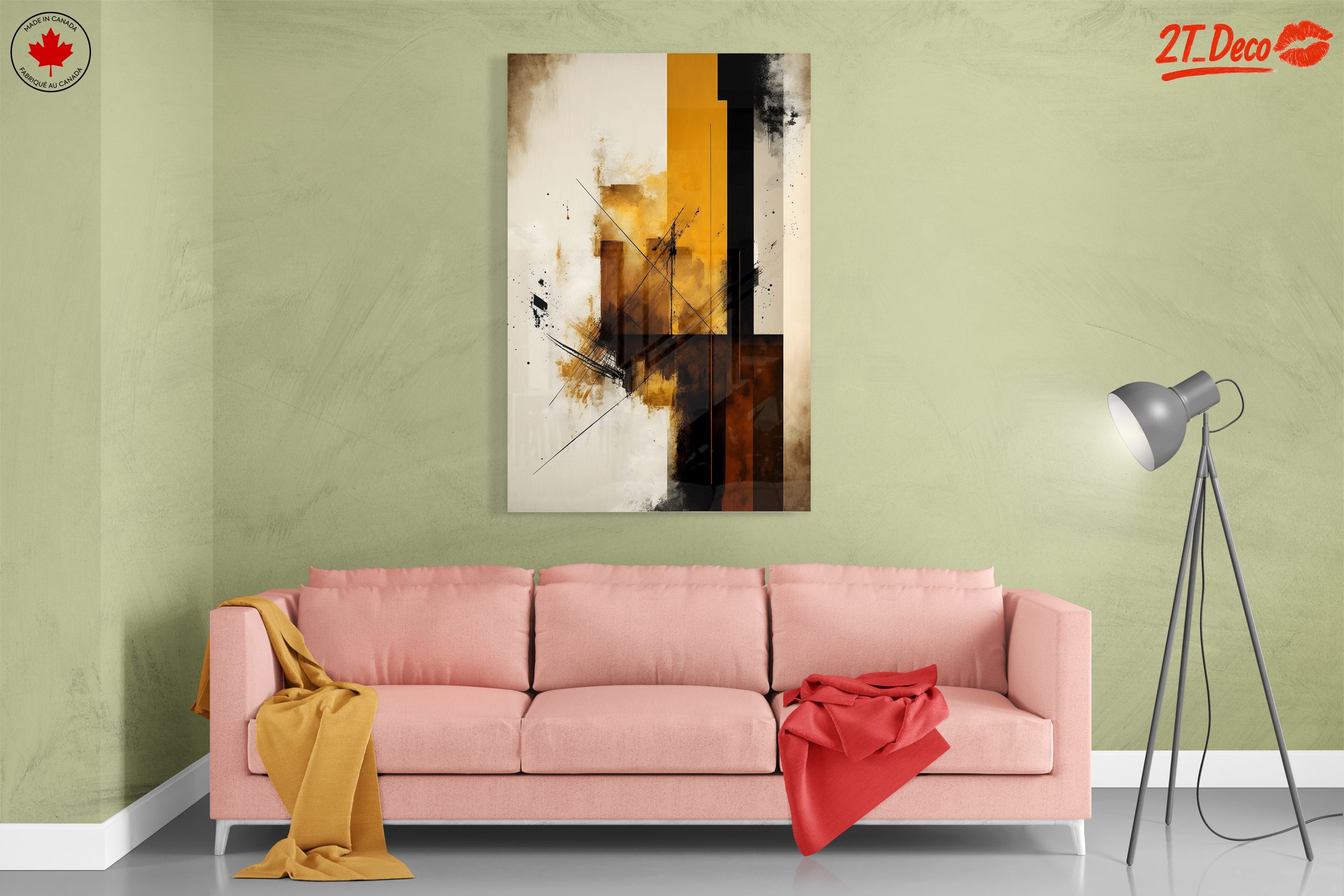 Geometric Abstract Art with Bold Colors 7 - Image 7