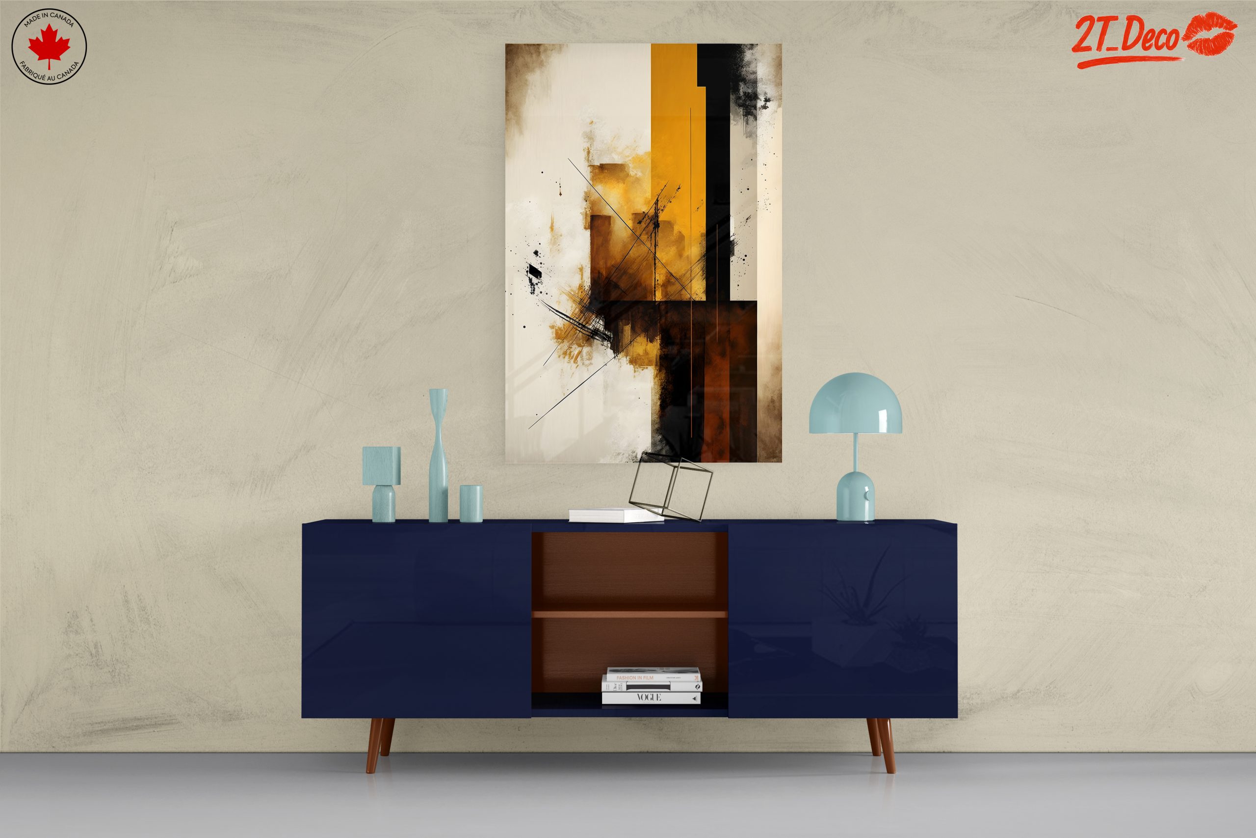 Geometric Abstract Art with Bold Colors 7 - Image 8