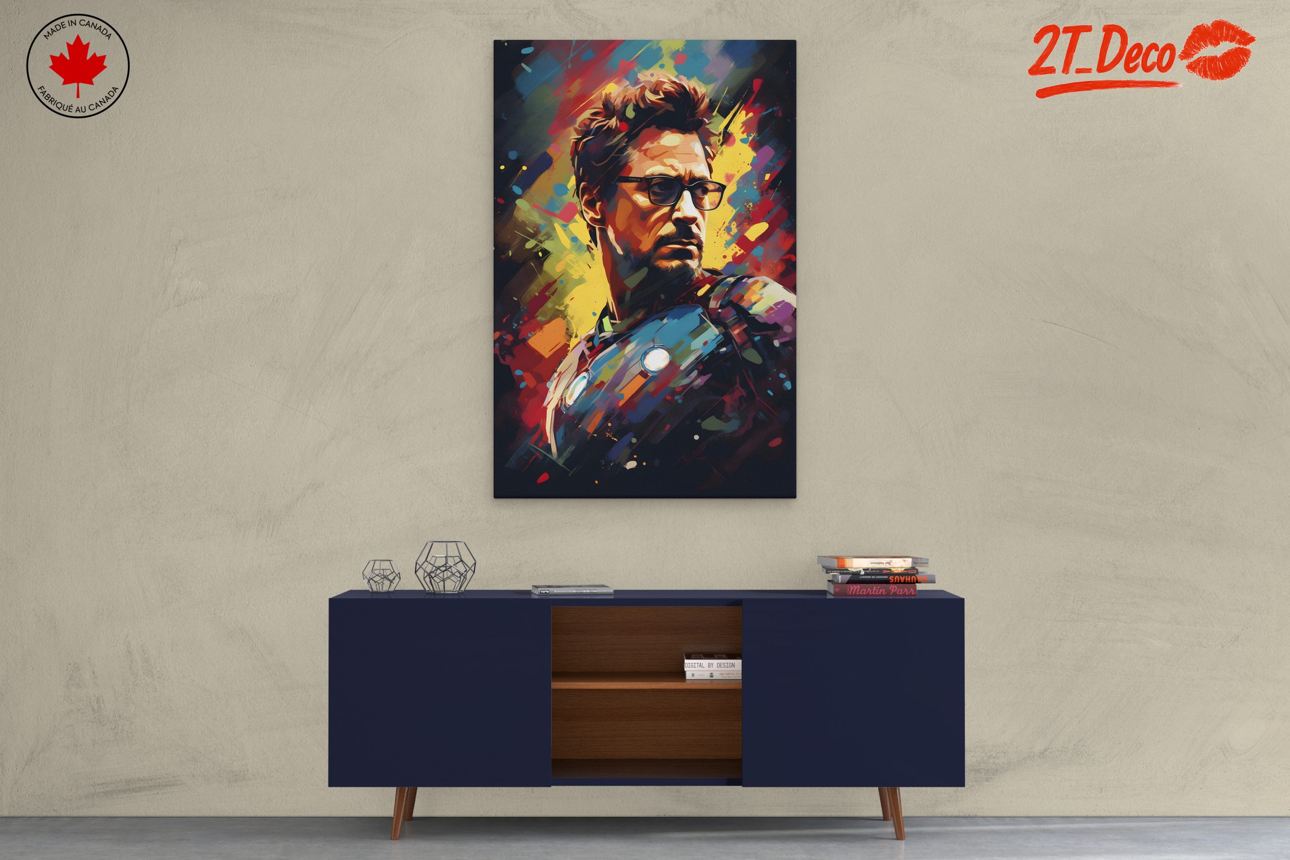 Vibrant Dynamic Character Art Portrait - Image 3