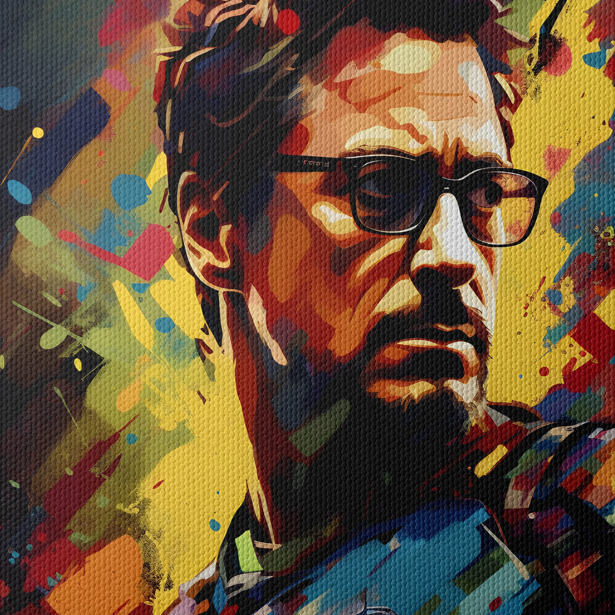 Vibrant Dynamic Character Art Portrait - Image 4