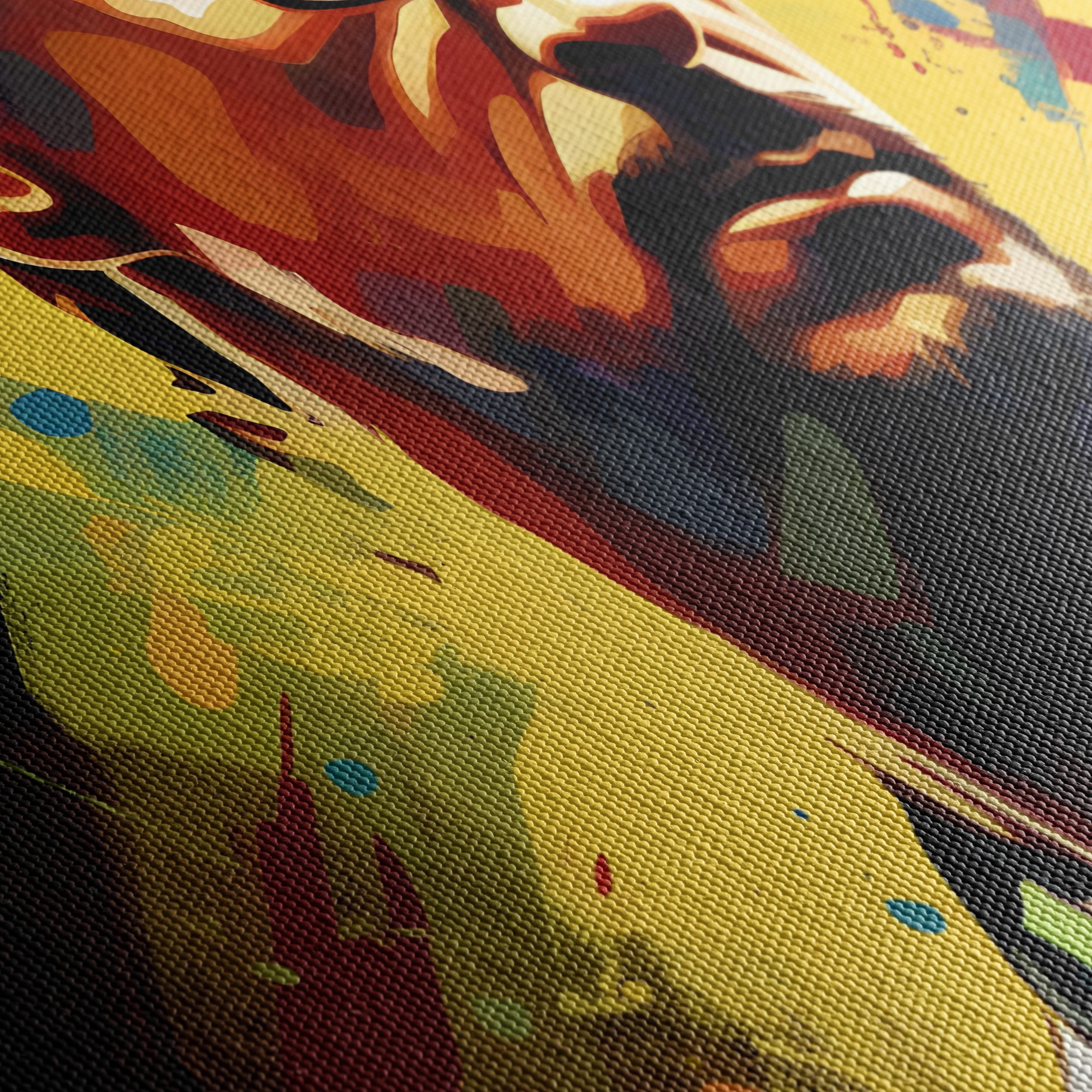 Vibrant Dynamic Character Art Portrait - Image 5