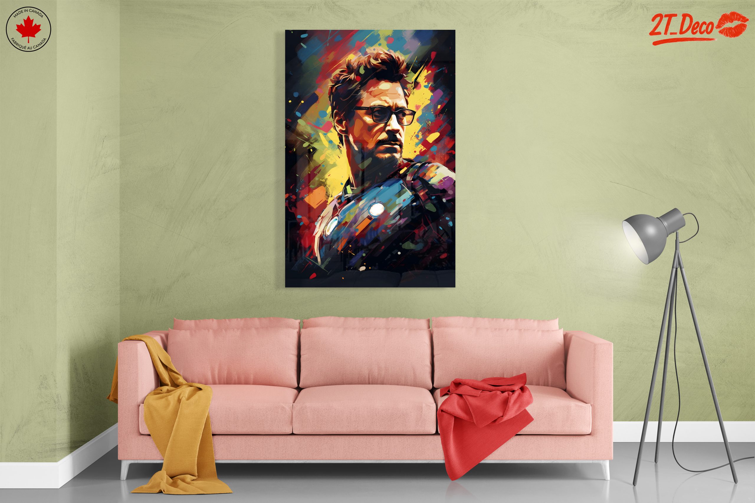 Vibrant Dynamic Character Art Portrait - Image 7