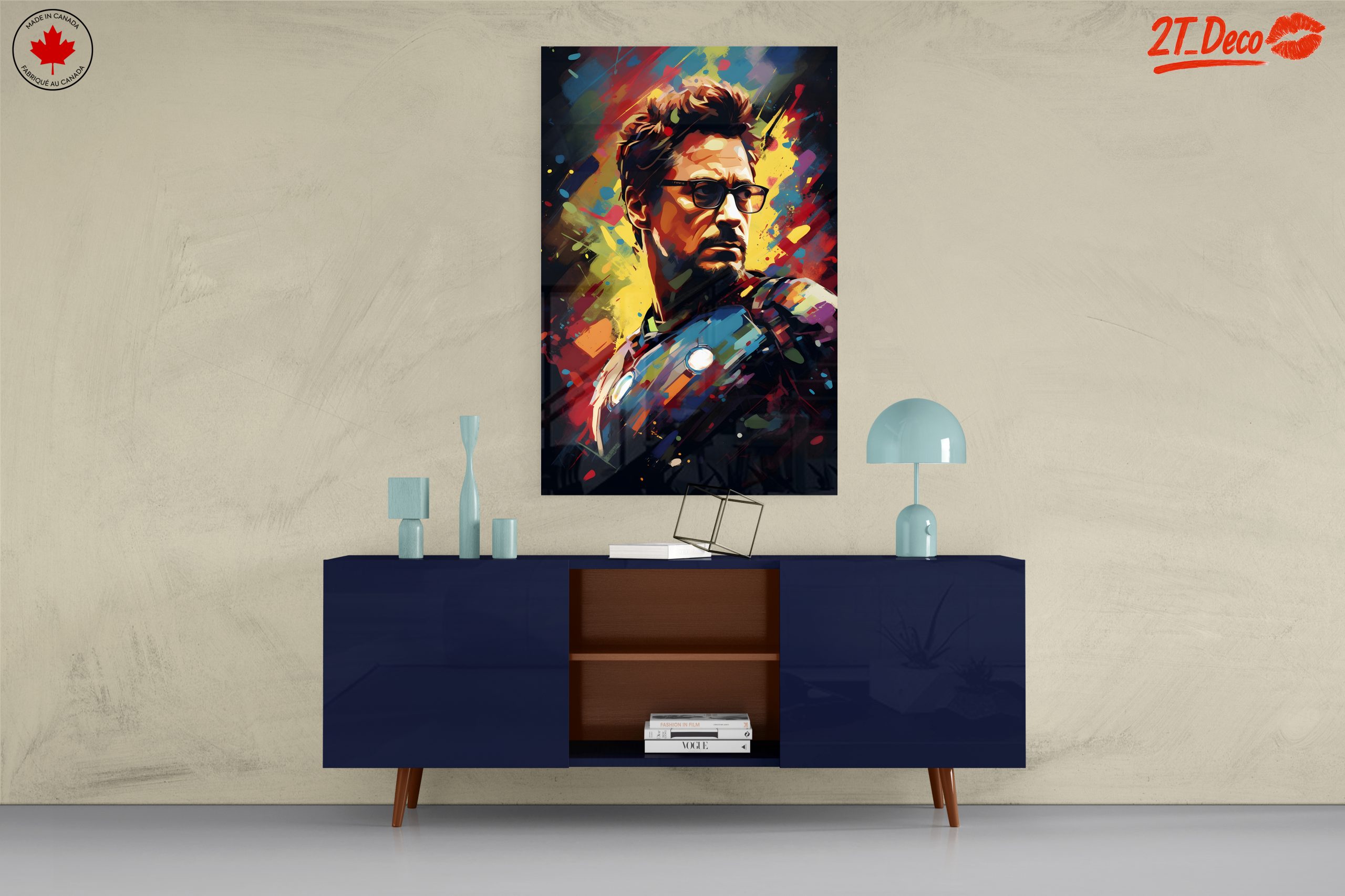 Vibrant Dynamic Character Art Portrait - Image 8