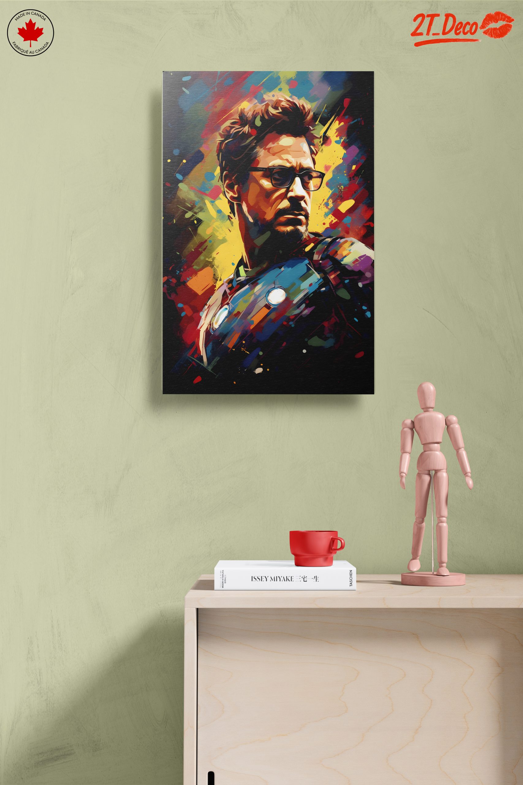 Vibrant Dynamic Character Art Portrait - Image 14