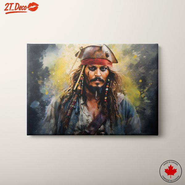 Pirate Character Portrait Capturing Adventure