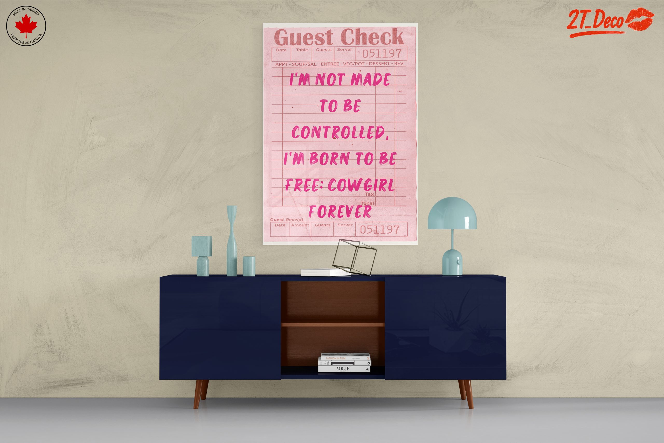Inspirational Cowgirl Art with Bold Message - Image 8