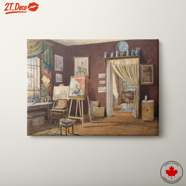 Inviting Contemporary Portrait of an Artistic Interior