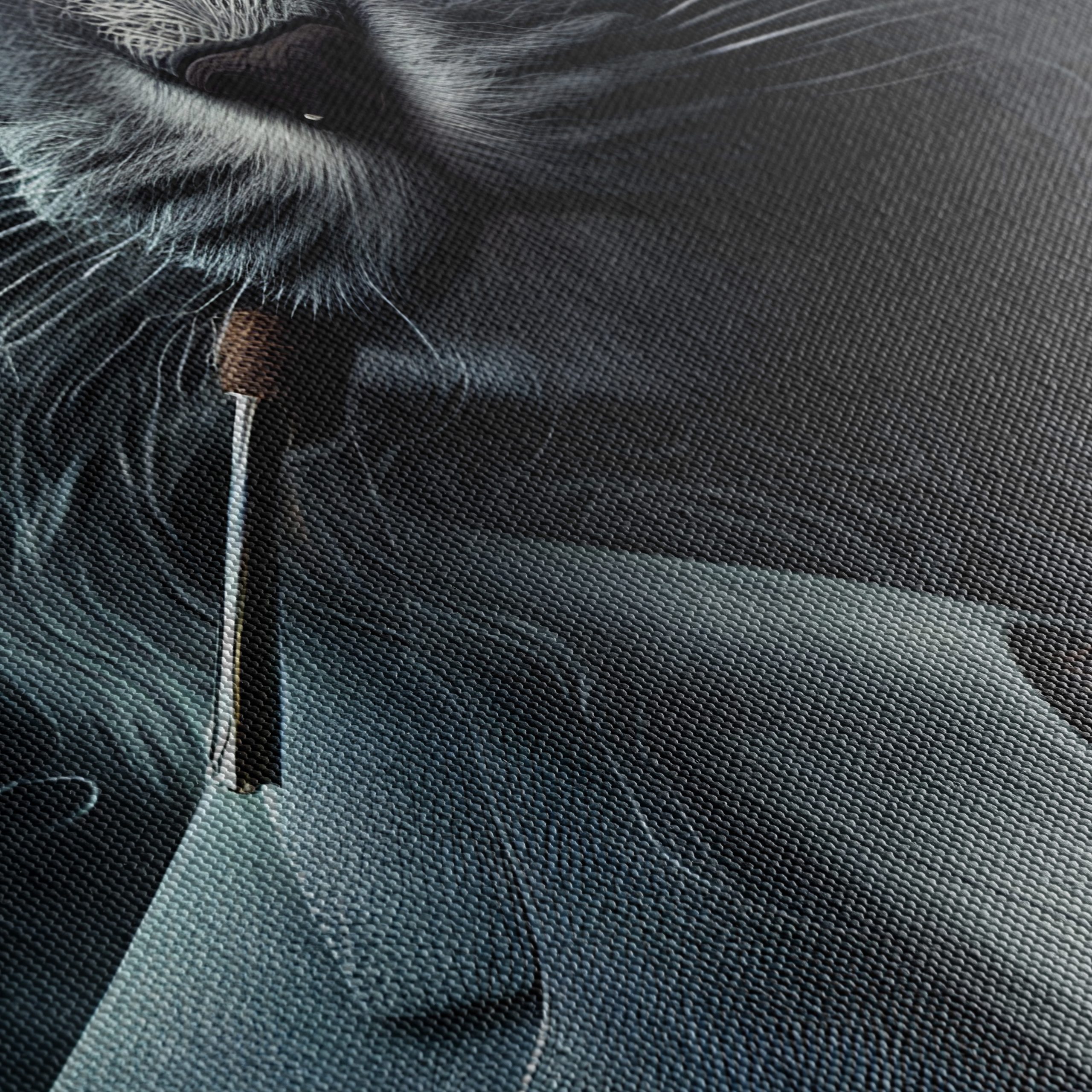 Stylized Gray Cat in Suit - Image 5