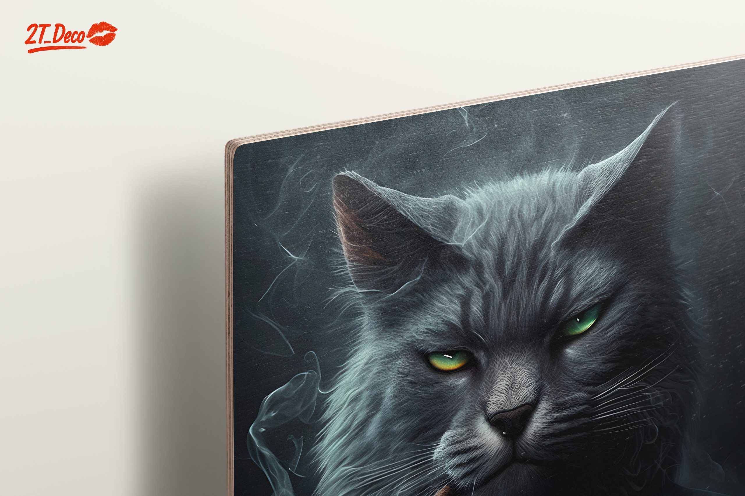 Stylized Gray Cat in Suit - Image 15