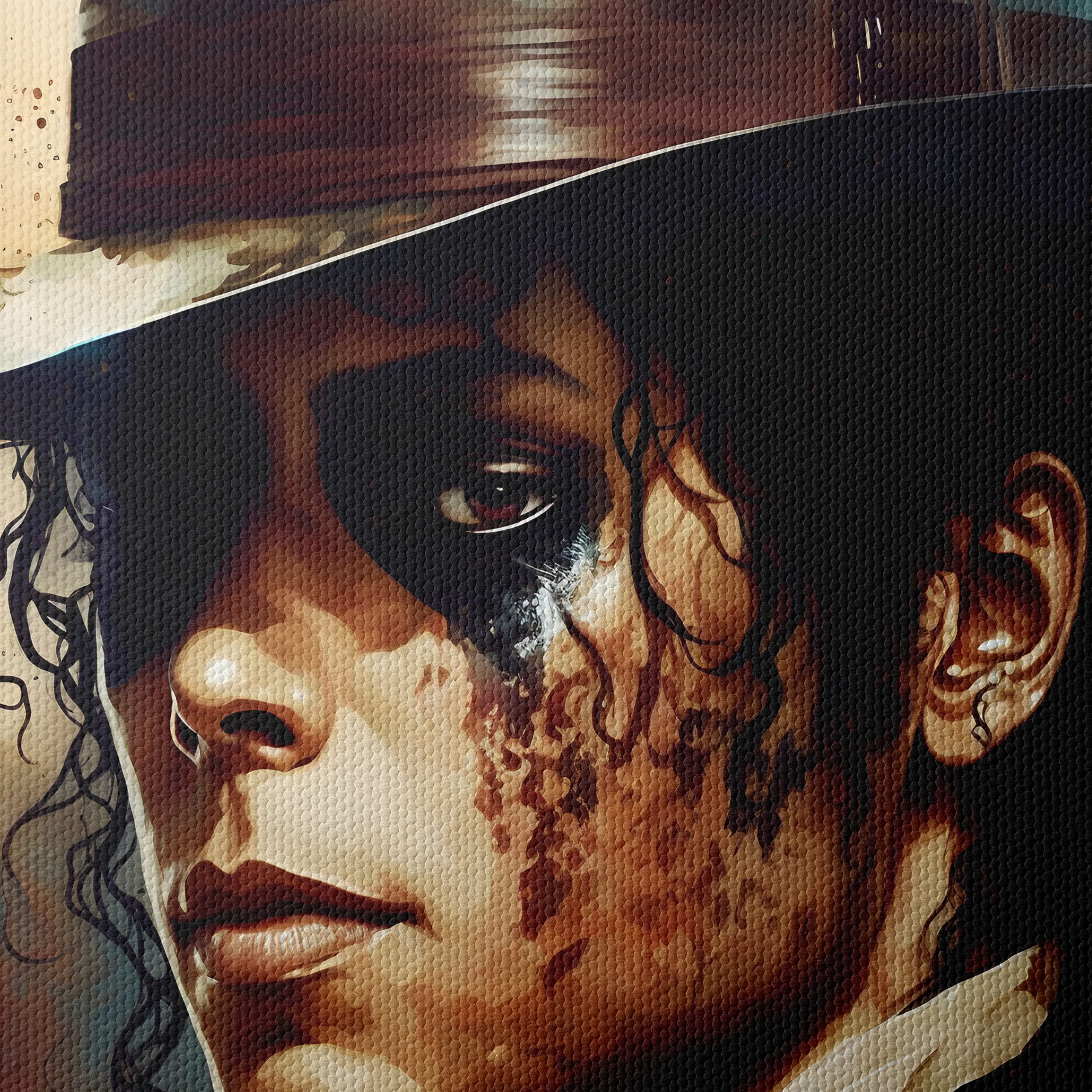 Modern Artistic Portrait of a Figure - Image 4