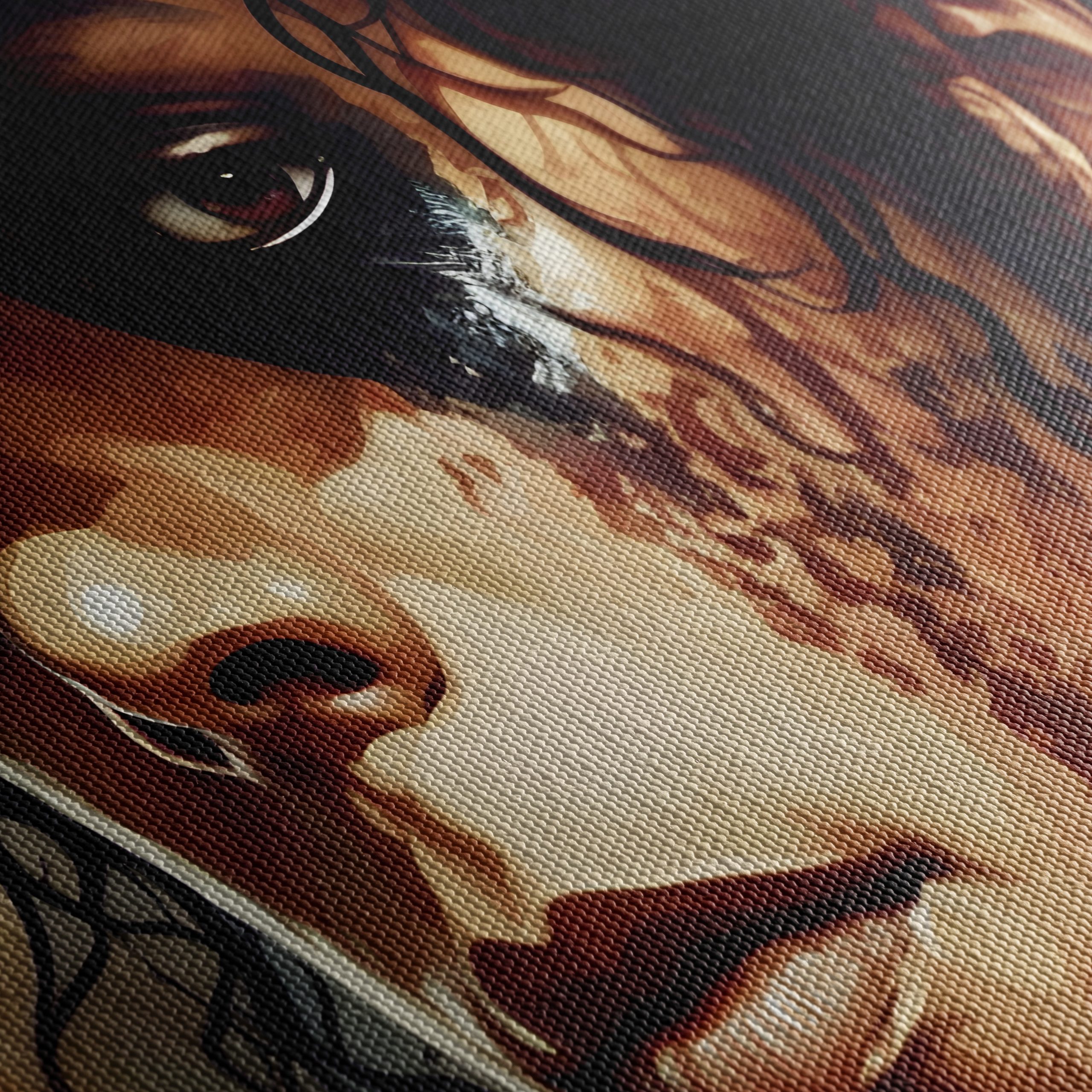 Modern Artistic Portrait of a Figure - Image 5