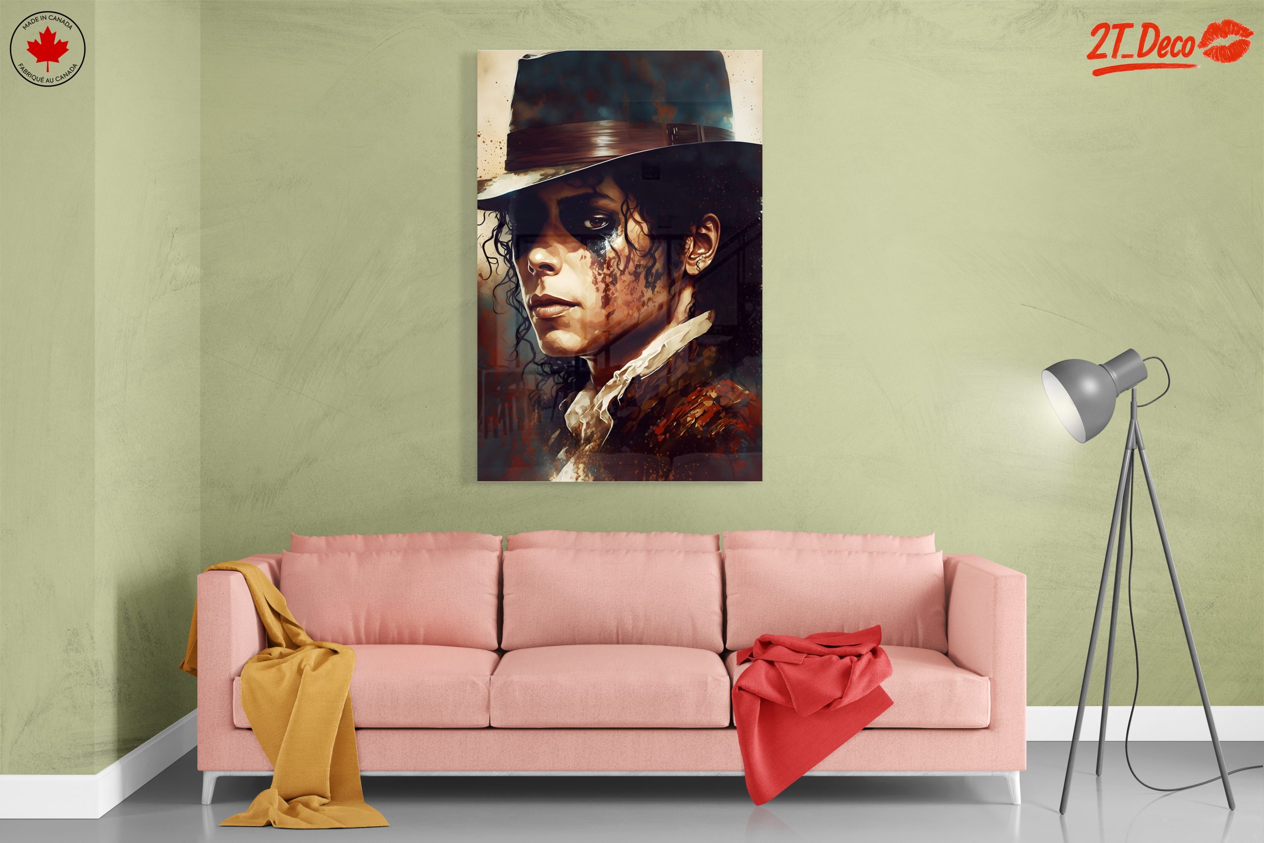 Modern Artistic Portrait of a Figure - Image 7