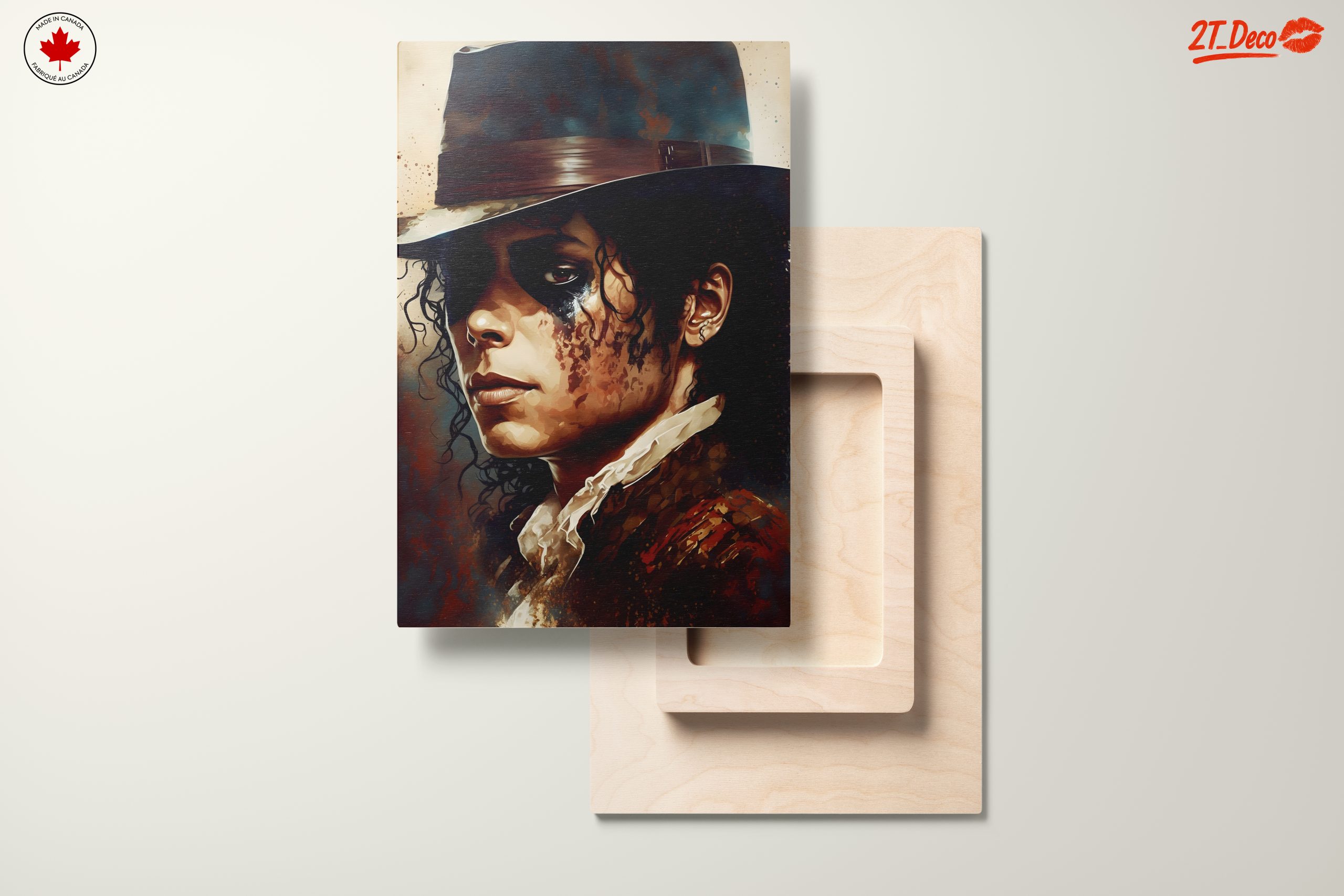Modern Artistic Portrait of a Figure - Image 11