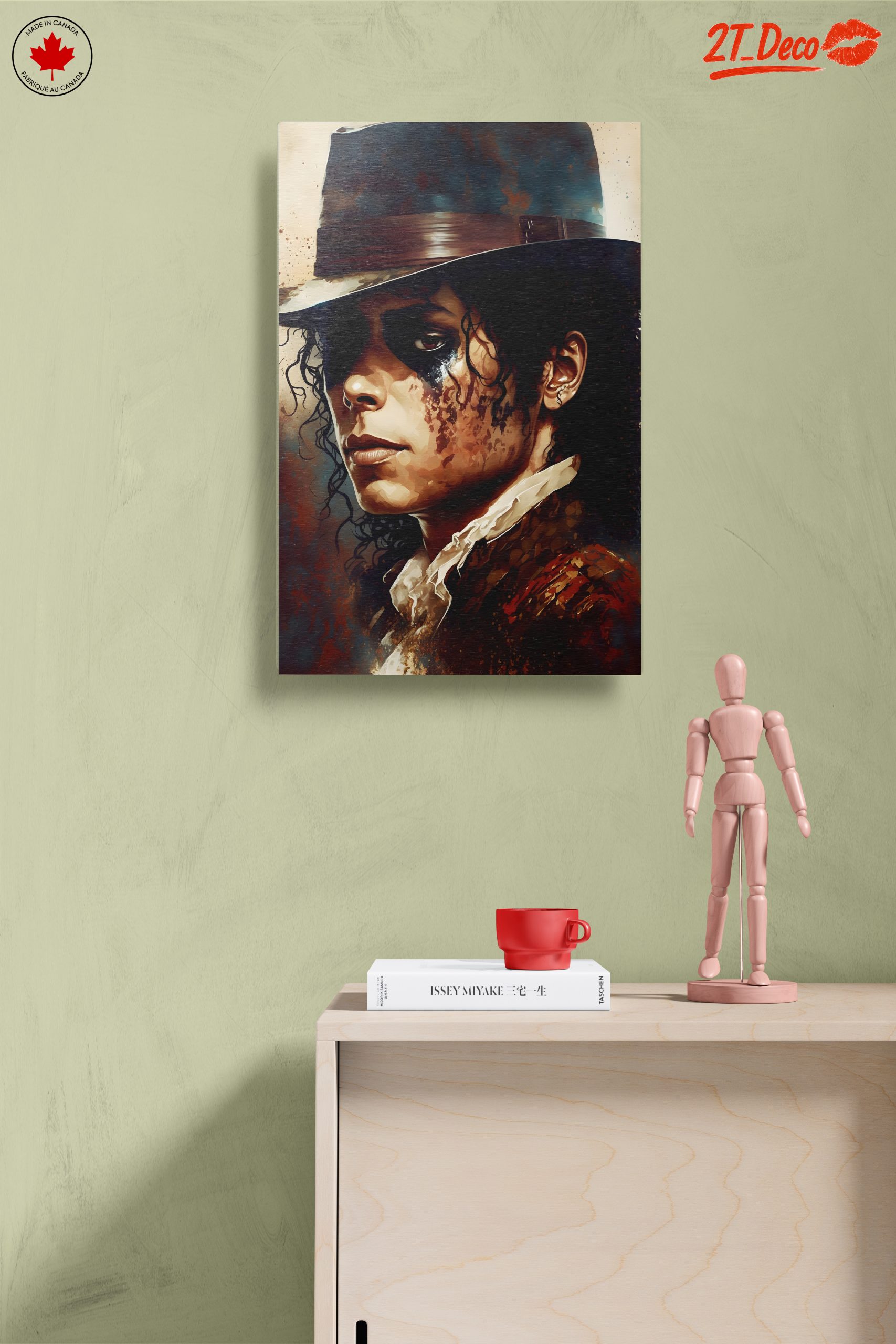 Modern Artistic Portrait of a Figure - Image 14
