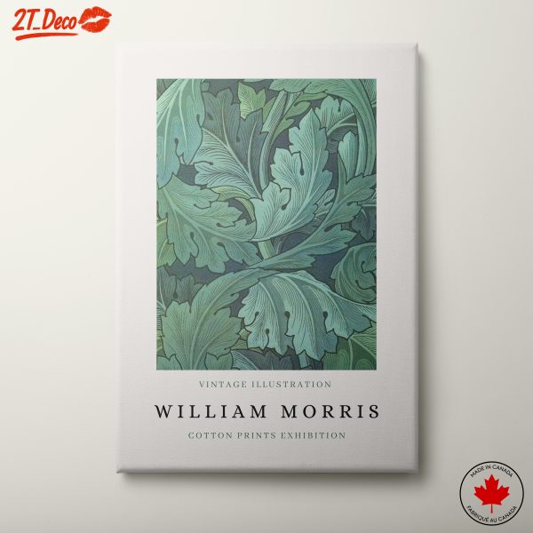 William Morris Vintage Botanical Illustration