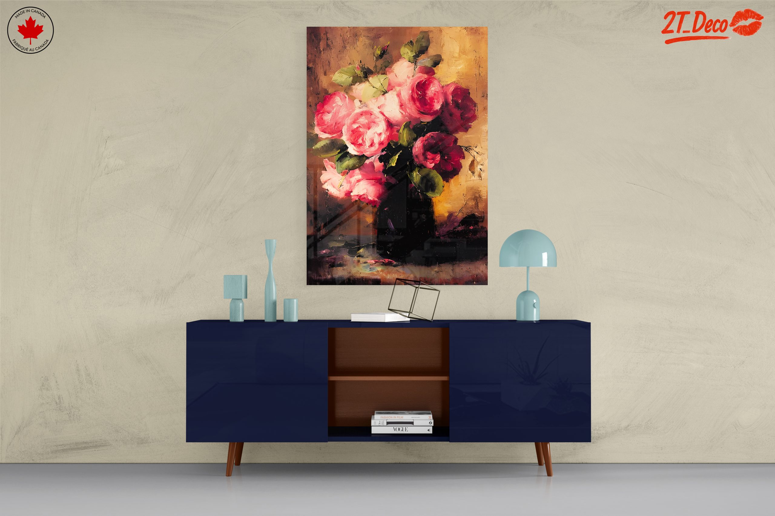 Stunning Floral Arrangement with Pink Roses - Image 8